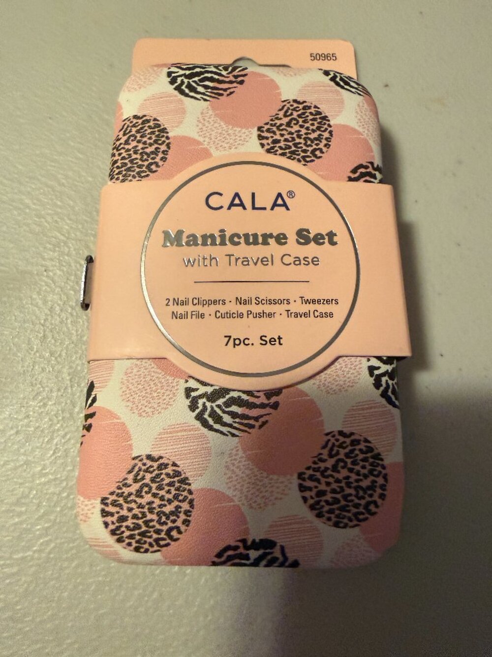 Cala Pink Nail Care Travel Tool Kit